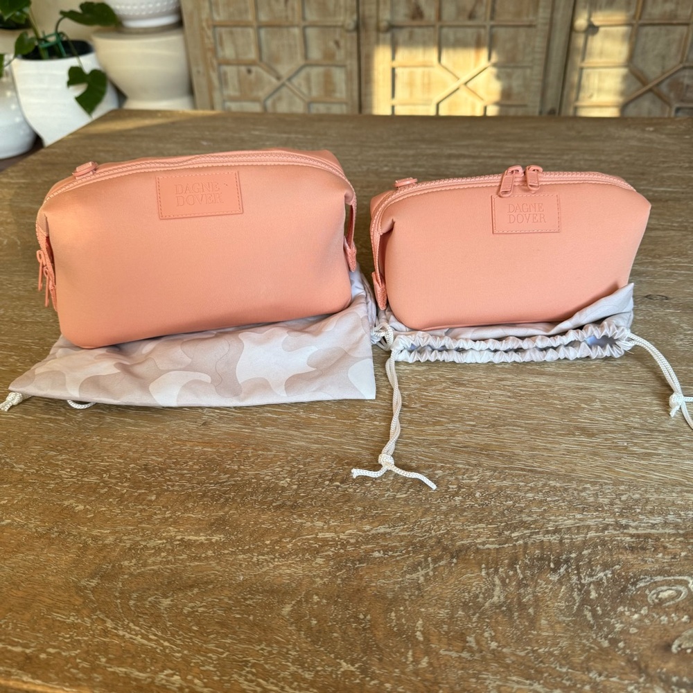 Dagne Dover Hunter Toiletry Set in Pomelo  